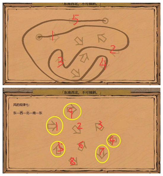 《江南百景图》东南西北不可倾斜攻略